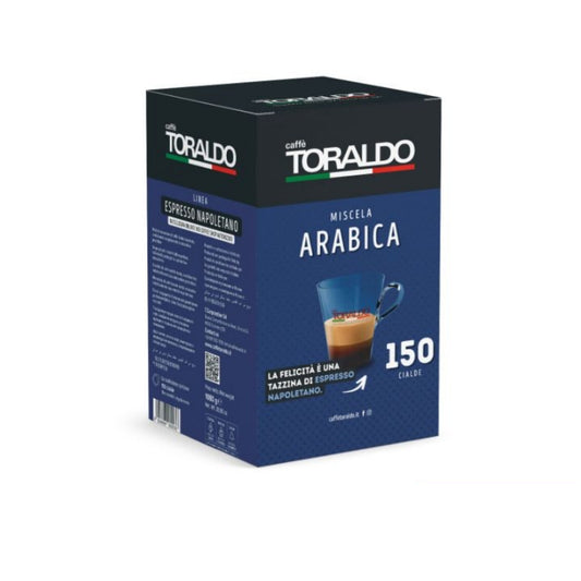 Cialde in Carta Toraldo Arabica da 150 cialde