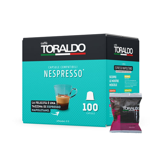 Capsule Nespresso Toraldo Classica da 100 capsule