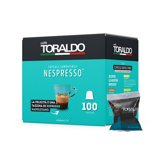 Capsule Nespresso Toraldo Deca da 100 capsule