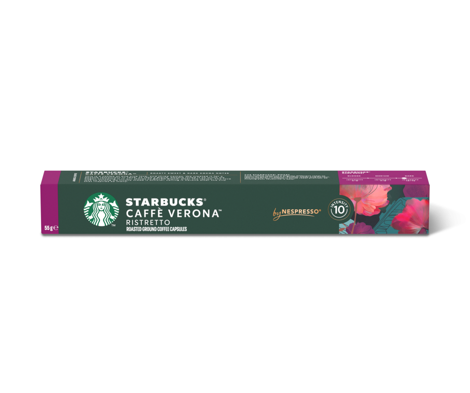 Capsule Caffe Nespresso Starbucks Verona da 10 capsule