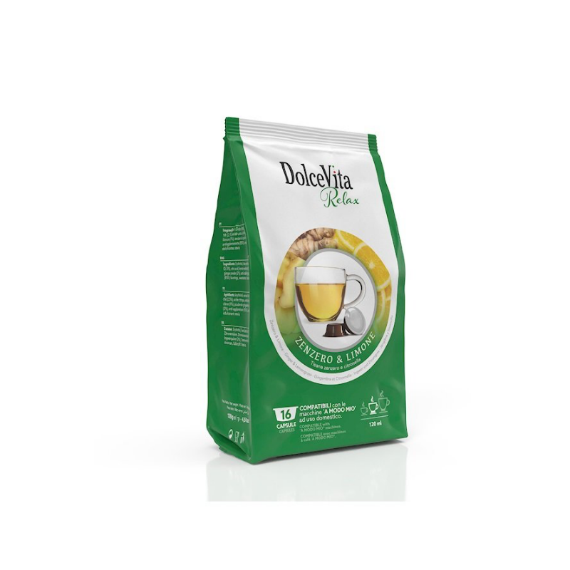 Capsule A Modo Mio Dolce Vita Zenzero e Limone da 160 capsule