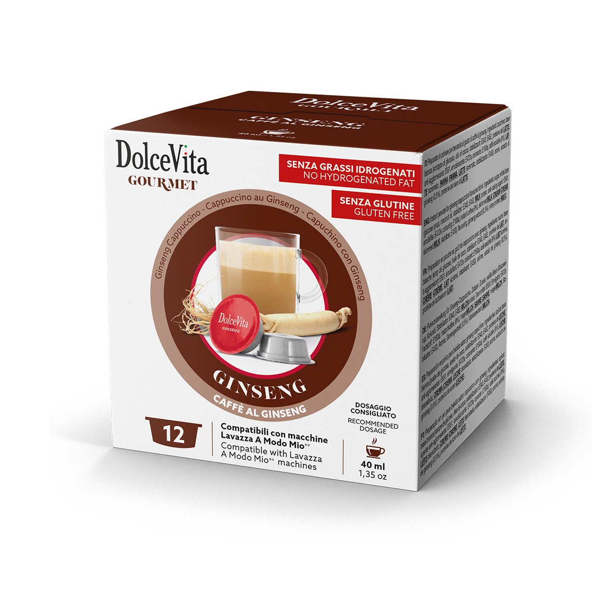 Capsule A Modo Mio Dolce Vita Ginseng da 96 capsule