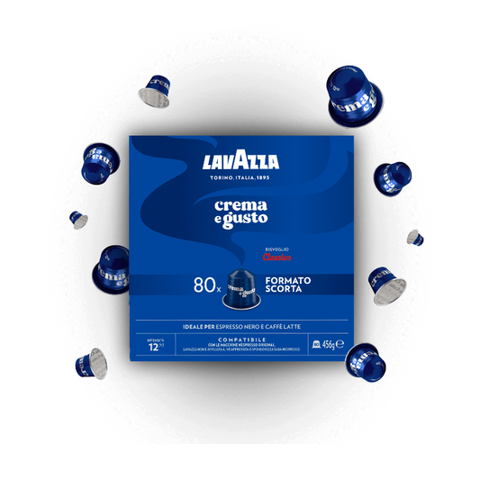 Capsule Lavazza Nespresso Crema e Gusto Classico da 80 capsule