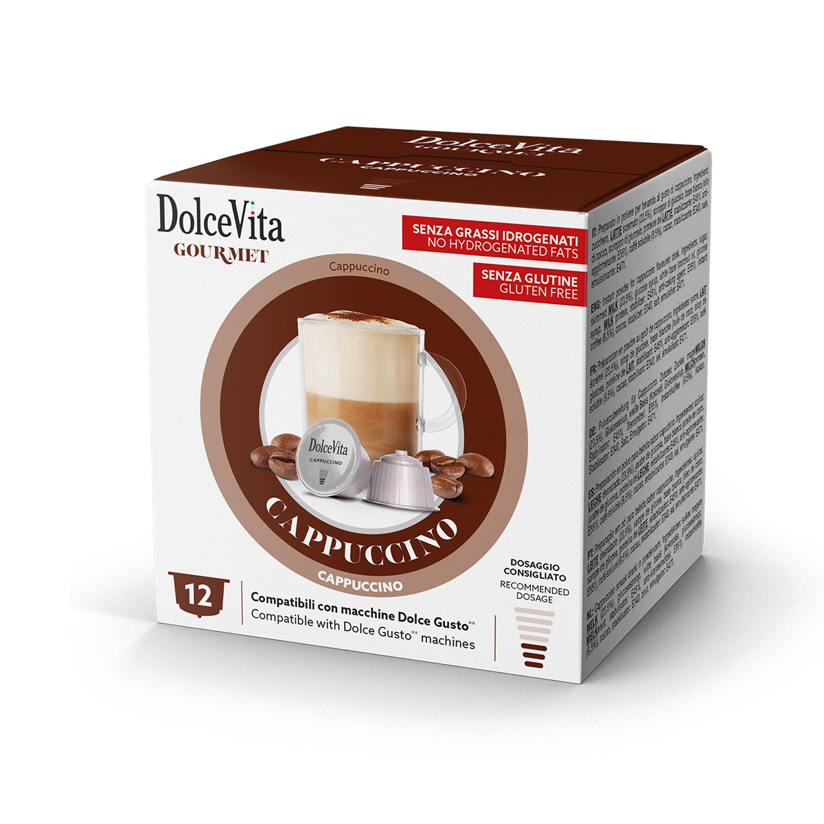 Capsule Dolce Gusto Dolce Vita Cappuccino da 72 capsule