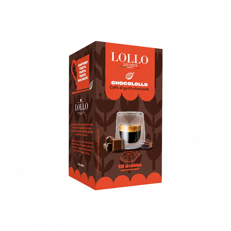 Cialde in Carta Lollo Cioccolato da 18 cialde