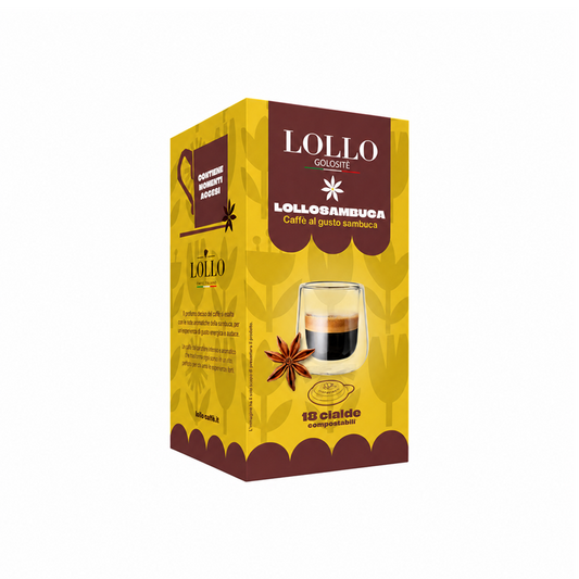 Cialde in Carta Lollo Sambuca da 18 cialde