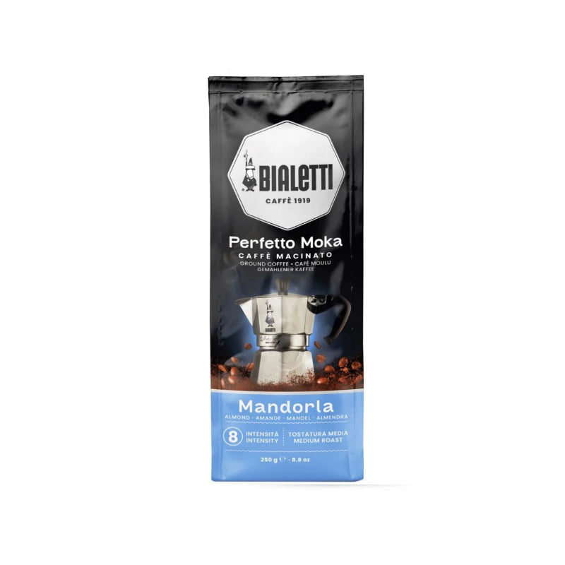 1 Busta Caffe Macinato Bialetti Perfetto Mandorla in buste da 250 grammi