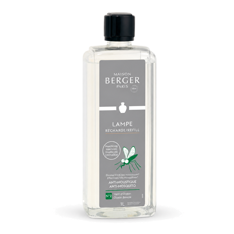 Ricarica Lampade Berger Anti Zanzare Ocean Breeze da 1000 ml