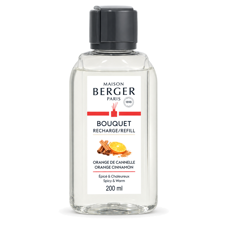 Ricarica Diffusore a Bastoncini Berger Orange Cinnamon da 200 ml