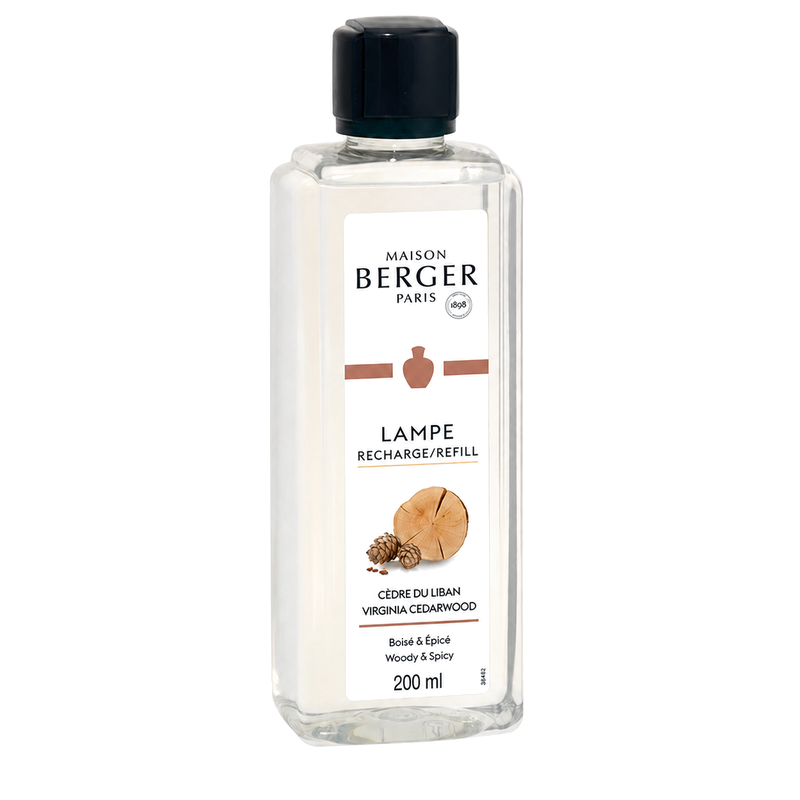 Ricarica Diffusore a Bastoncini Berger Virginia Cedarwood da 200 ml