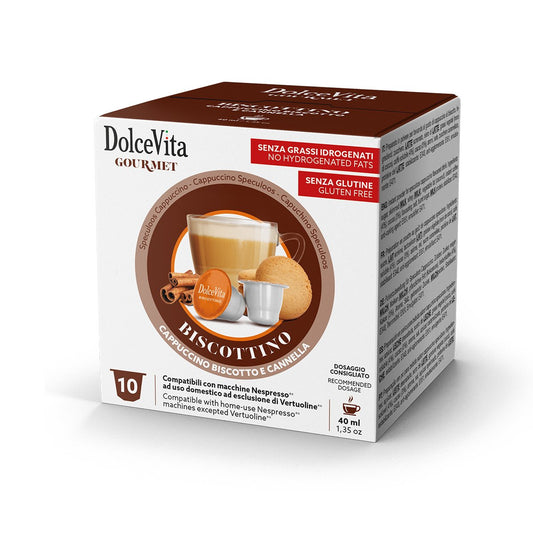 Capsule Nespresso Dolce Vita Biscottino da 80 capsule