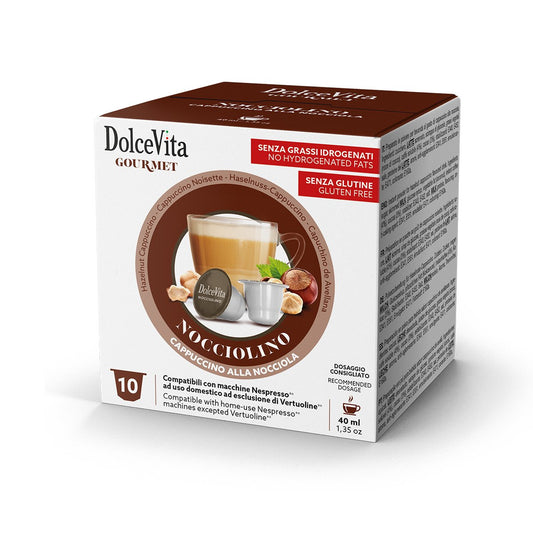Capsule Nespresso Dolce Vita Nocciolino da 80 capsule