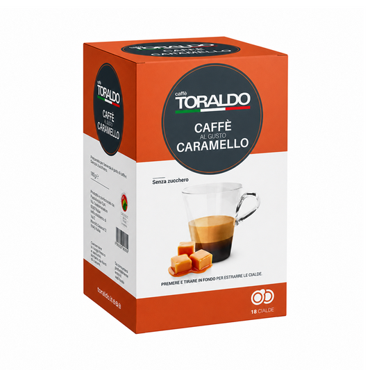 Cialde in Carta Toraldo Caramello da 18 cialde