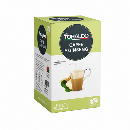 Cialde in Carta Toraldo Ginseng da 18 cialde
