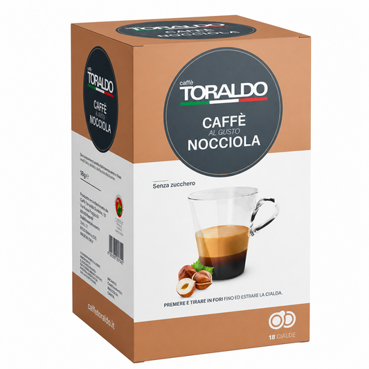 Cialde in Carta Toraldo Nocciola da 18 cialde